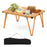 Folding Camping Table Picnic Table with Storage Bag and Waterproof Desktop