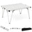 Folding Camping Table Picnic Table with Storage Bag and Waterproof Desktop