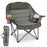Folding Oversized Camping Chair with Side Pockets and Cup Holder