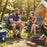 Folding Oversized Camping Chair with Side Pockets and Cup Holder