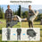 Folding Oversized Camping Chair with Side Pockets and Cup Holder
