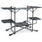 Folding Portable Outdoor Cook Station with Heat-Resistant Aluminum Tabletop