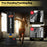 Freestanding Punching Bag Kickboxing Bag with Stand and Suction Cup Base