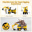 Licensed Caterpillar Kids Ride-On Digger-Yellow