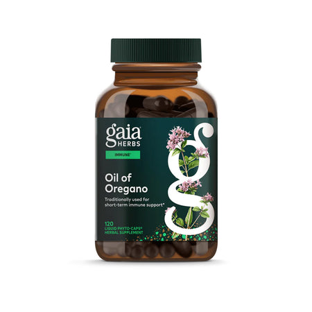 Gaia Herbs Oil Of Oregano 120 Liquid Phyto-Caps® (6-Pack)