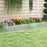 6-Pack 20 FT Galvanized Metal Landscape Edging for Lawn
