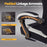 Gaming Chair Height Adjustable Computer Chair with Headrest Footrest & 360¬∞ Swivel Seat-Black