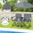 Portable Folding Picnic Double Chair