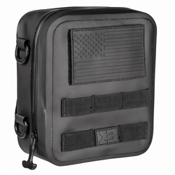 Large Water Resistant Tactical MOLLE Pouch for Plate Carriers, Battle Belts, Rucks and Field Gear. Durable Thermoplastic Design is Compatible with Backpacks, Tactical Belts, Chest Rigs and More