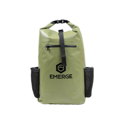 30L Heavy Duty Dry Bag w/ Straps - Olive