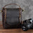 The Calista | Small Leather Camera Bag - Leather Camera Lens Case