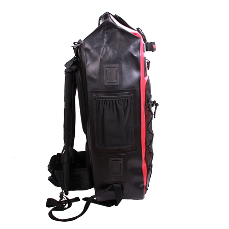 KODIAK Red & Black 40-Liter TPU Extreme Weather Waterproof Backpack