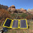 SunJack 15 Watt ETFE Foldable Portable Solar Panel Charger with 10000mAh Power Bank Battery