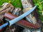 Damascus Steel Custom Flay Knife TK-050