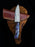 Damascus Steel EDC Knife by Titan TD-702 Midnight Prism