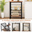 3-Tier End Table Space-Saving Nightstand Industrial Bedside Table for Living Room Bedroom-Rustic Brown