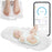 Infant Scale with Detachable Tray for Body Weight and Height Measurement-White