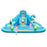 Inflatable Water Slide with Dual Slides and Large Splash Pool (Without Blower)