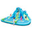 Inflatable Water Slide with Dual Slides and Large Splash Pool (Without Blower)