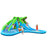 7-in-1 Inflatable Bounce House with Splashing Pool without Blower