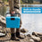 Insulated Portable Cooler Hard Shell Ice Chest with 2 Cup Holders