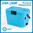 Insulated Portable Cooler Hard Shell Ice Chest with 2 Cup Holders