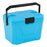 Insulated Portable Cooler Hard Shell Ice Chest with 2 Cup Holders