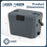 Insulated Portable Cooler Hard Shell Ice Chest with 2 Cup Holders