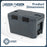 Insulated Portable Cooler Hard Shell Ice Chest with 2 Cup Holders Bottle Opener and Drain Plug