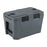 Insulated Portable Cooler Hard Shell Ice Chest with 2 Cup Holders Bottle Opener and Drain Plug