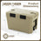 Insulated Portable Cooler Hard Shell Ice Chest with 2 Cup Holders Bottle Opener and Drain Plug