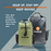 50L Heavy Duty Dry Bag w/ Straps - Black