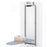 Over the Door Ironing Board Space-Saving Metal Hanging Ironing Board-Gray