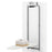 Over the Door Ironing Board Space-Saving Metal Hanging Ironing Board-Gray