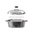 Oval Dutch Oven with Lid - 12.6 Quart (18 Inch)