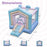 Kids Bounce House with Slide and Basketball Rim Bouncy Castle for Party with 480W Blower