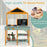 Kids Kitchen Playset with Root Viewer Planter and Rotatable Faucet
