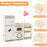Multipurpose Toy Chest and Bookshelf with Magnetic Whiteboard-Gray
