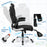Kneading Massage Office Chair with Adjustable Headrest-Black