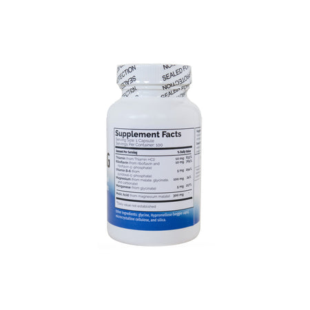 MYO-MAG Magnesium and Malic Acid plus Synergistic Nutrients 100 Veggie Caps