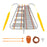 Marching Glockenspiel 29 Note Bell Lyre for Marching Band-Silver