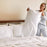 Bamboo Cotton Sheet Set - Viscose from Bamboo + Cotton - Snow