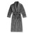 Bamboo Cotton Bath Robe  - Charcoal