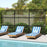 Set of 2 Metal Privacy Screen with Expansion Bolts