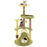 Freestanding Multi-level Avocado Cat Tower with Private Condo-Green