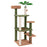Multilevel Cat Tree with Scratching Posts and Rope Plush Perch Toy Bed-Green