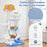 Multi-level Ocean-themed Cat Tree Tower with Sisal Covered Scratching Posts-Blue