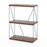 3-Tier Multipurpose Display Rack with Metal Frame