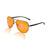 Night-time Aviator Blue Light Blocking Glasses - Black & Silver