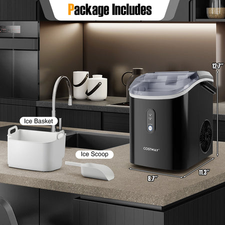 Nugget Countertop Ice Maker with Soft Chewable Ice